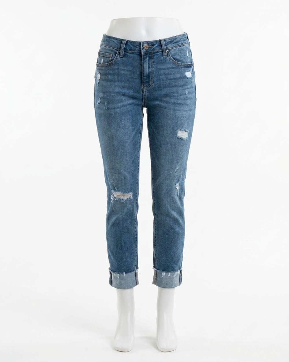 NEW JUDY BLUE dottie mid rise slim fit jeans in blue